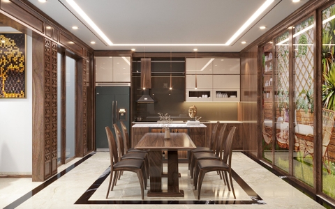 Tủ bếp hình chữ I