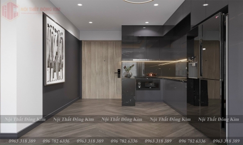 Tủ bếp Melamine TBMLM 028