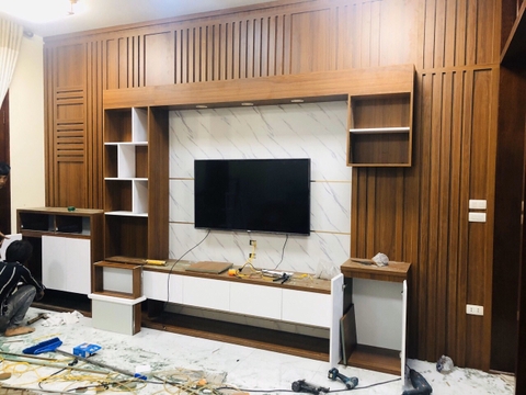 Tủ Bếp Gỗ Dổi TBGD 03