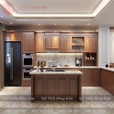 Tủ bếp cổ điển 020