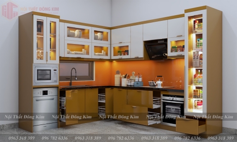 TỦ BẾP INOX 304 CAO CẤP 020