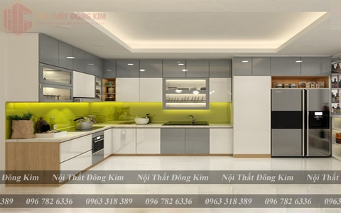 Bếp Cánh Kính Cường Lực Cao Cấp 024