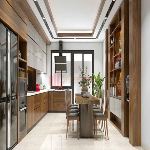 Tủ bếp MFC lõi xanh TBMFC 04