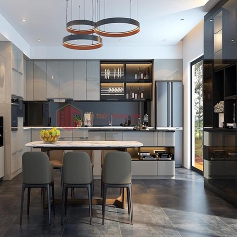 Tủ bếp nhựa Picomat TBPCM 08