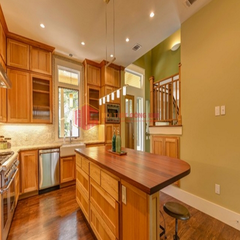 Tủ bếp gỗ Xoan Đào TBXD 08