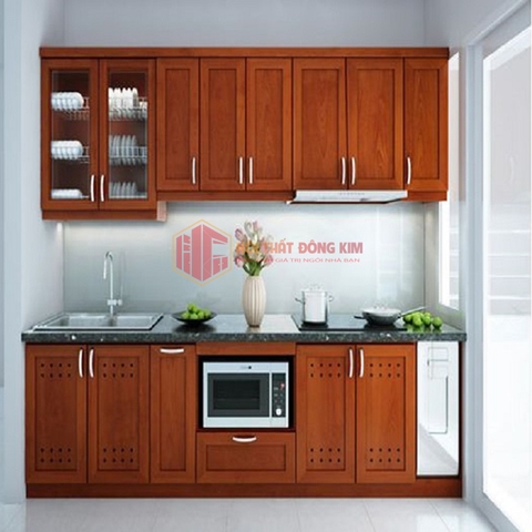 Tủ bếp gỗ Xoan Đào TBXD 04