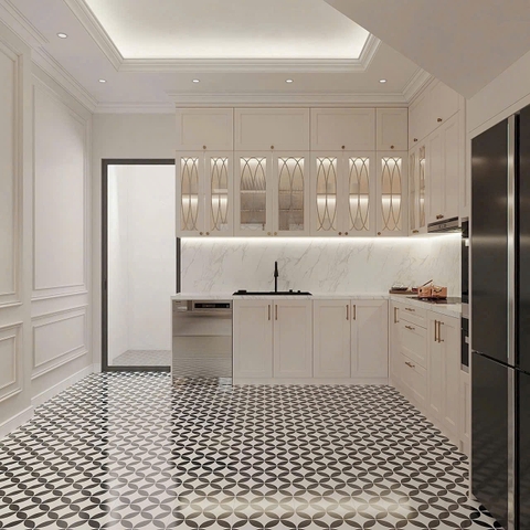 Tủ Bếp Sơn Inchem Cao Cấp 036