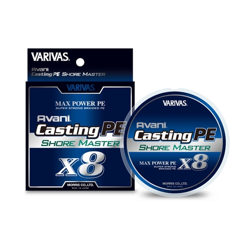 Dây PE Varivas Avani Casting X8 Shore Master 200M