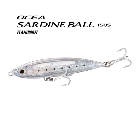 Mồi Giả Câu Cá | Mồi Pop OCEA Sardine Ball 150S Flash Boost 71g