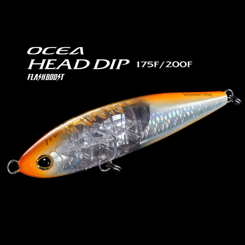 Mồi Giả Câu Cá | OCEA HEAD DIP 200F FLASHBOOST