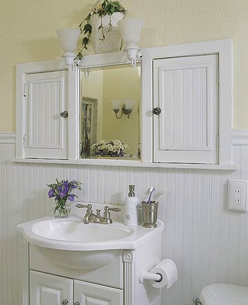 Giải pháp nội thất lý thú cho phòng tắm