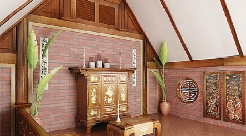 Phong thuỷ cho ban thờ gia tiên