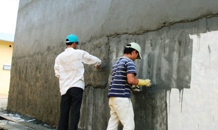 Kỹ thuật trát lại tường nhà
