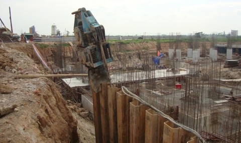 Biện pháp thi công cừ Larsen