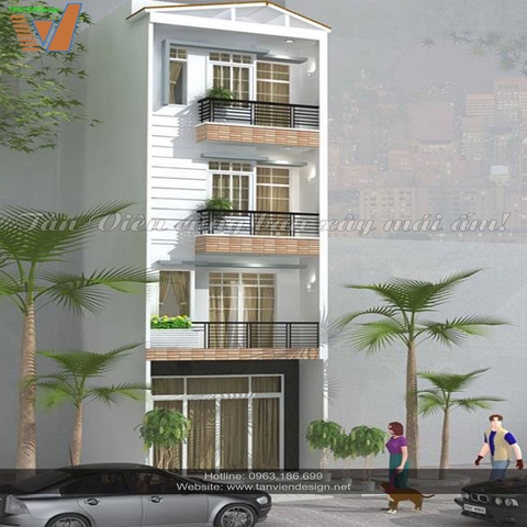 Thiết kế nhà phố| KĐT Vĩnh Yên, Vĩnh Phúc