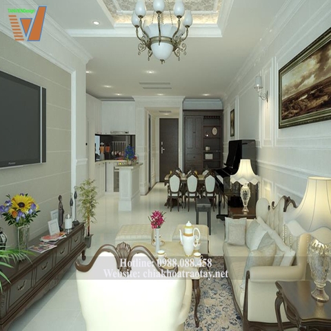 Thiết kế nội thất chung cư| Mẫu chung cư NTCC1311| P2506 T4 Times City