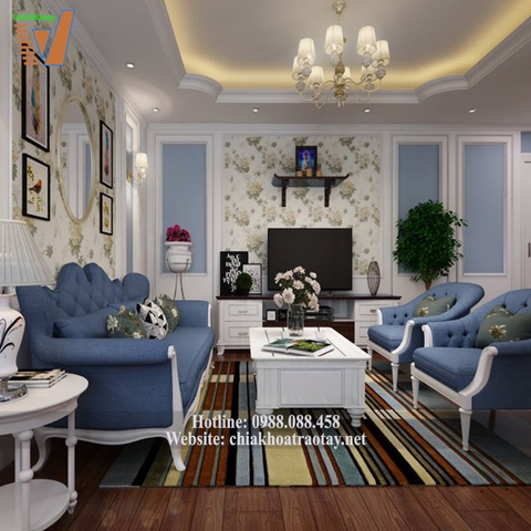 Thiết kế nội thất chung cư| Mẫu chung cư NTCC1308| P1201, CC 89 Phùng Hưng