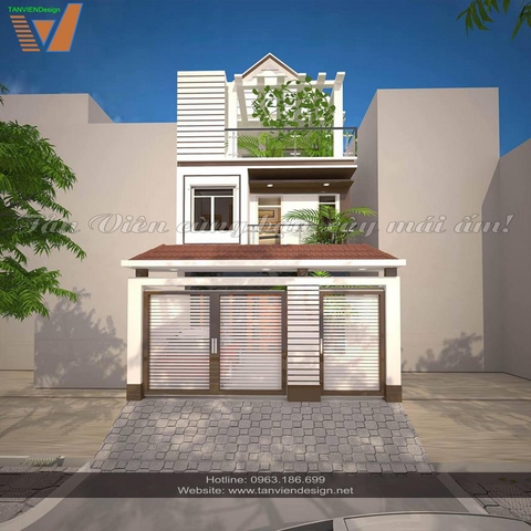 Thiết kế nhà phố| Nam Trung Yên, Cầu Giấy, Hà Nội