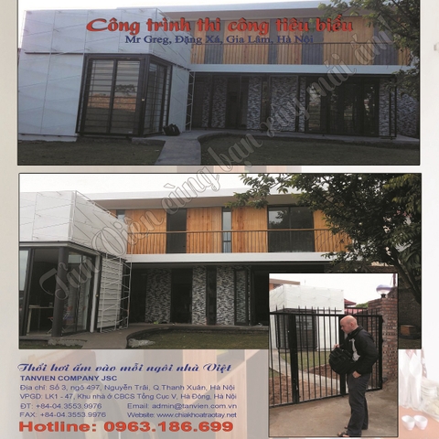 Xây nhà trọn gói - Biệt thự Đồng quê thôn Viên Ngoại, Gia Lâm