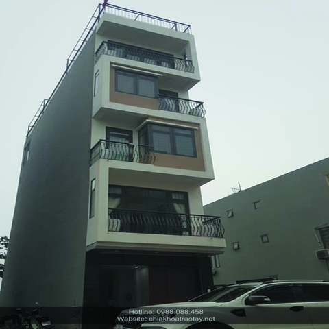 Xây nhà trọn gói - Nhà phố Ms Thủy Chúc Thôn, Chí Linh - Hải Dương