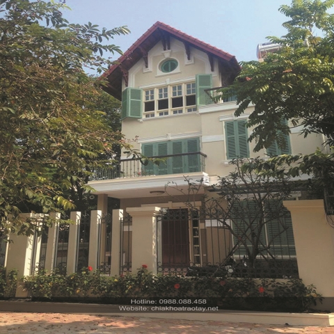 Xây nhà trọn gói - Biệt thự 35 Thạch Bàn, Long Biên,  Hà Nội