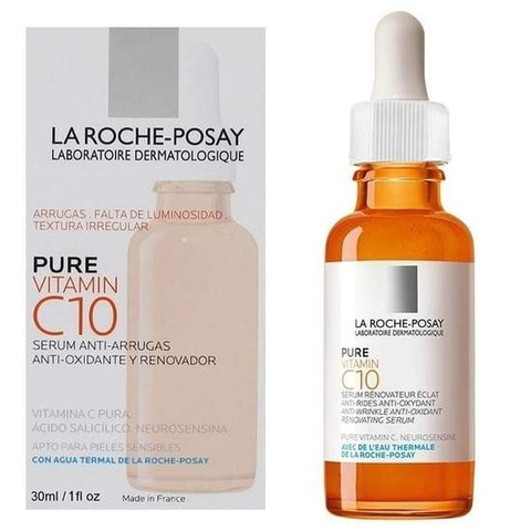 Serum chống lão hóa dưỡng sáng da La Roche-Posay Pure Vitamin C10 Serum 30ml