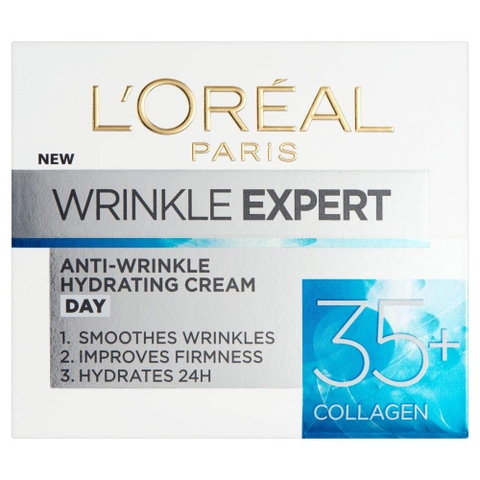 Kem chống nhăn ban ngày L'Oreal Paris Wrinkle Expert 35+ Collagen Day Cream - 50ml