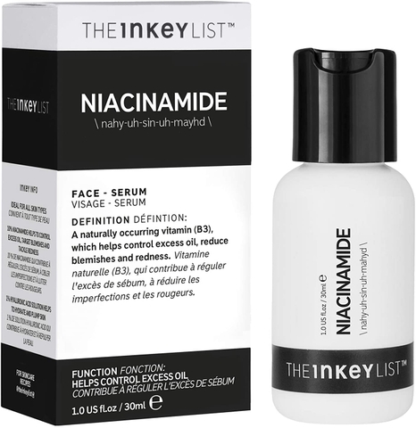 Serum cho da mụn, dưỡng ẩm, sáng da, kiềm dầu The Inkey List Niacinamide, 30 ml
