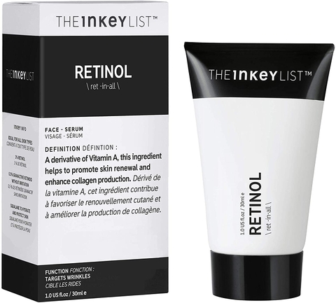 Serum tái tạo da, tăng cường collagen chống lão hóa The Inkey List Retinol 30ml