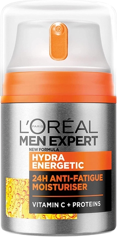 Kem dưỡng ẩm 5 tác động chống mệt mỏi L'Oreal Men Expert Hydra Energetic, Anti-Fatigue Moisturiser