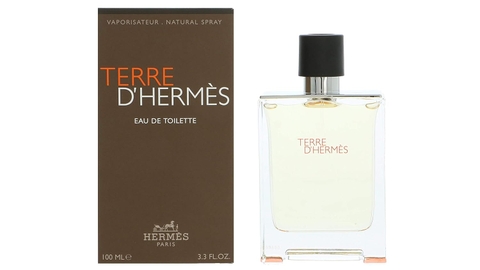 Nước hoa nam HERMÉS Terre D'Hermes Eau de Toilette spray for Men 100ml