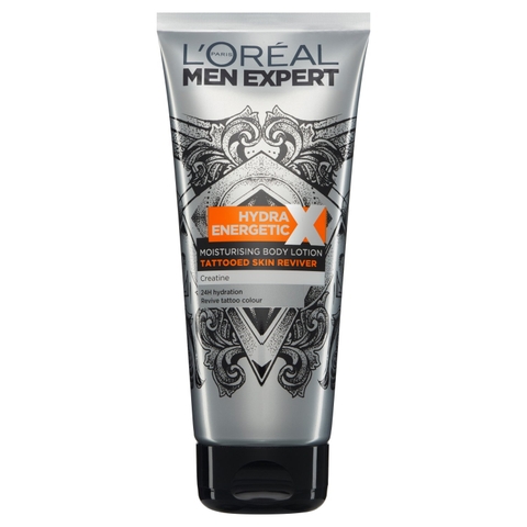 Sữa dưỡng thể hình xăm L'Oreal Men Expert Hydra Energetic Tattoo Reviver Lotion - 200ml