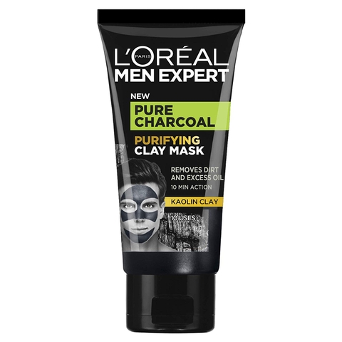 Mặt nạ đất sét than đá L'Oreal Men Expert Pure Charcoal Purifying Clay Mask 50ml