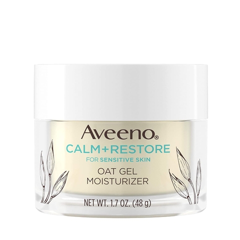 Kem dưỡng ẩm phục hồi và làm dịu da Aveeno Calm + Restore Oat Gel Moisturizer 48g