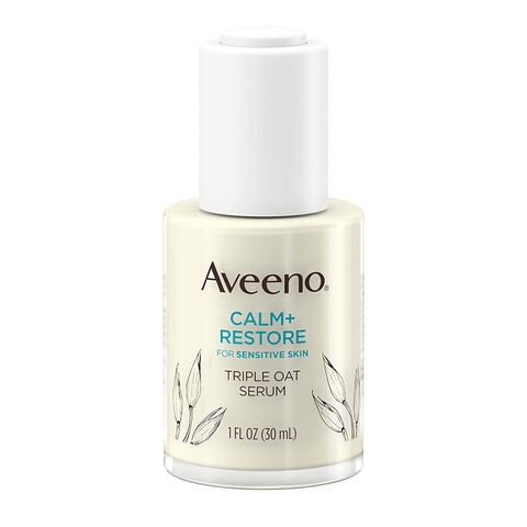 Serum dưỡng ẩm, phục hồi cho da nhạy cảm Aveeno Calm + Restore Triple Oat Hydrating Face Serum 30m