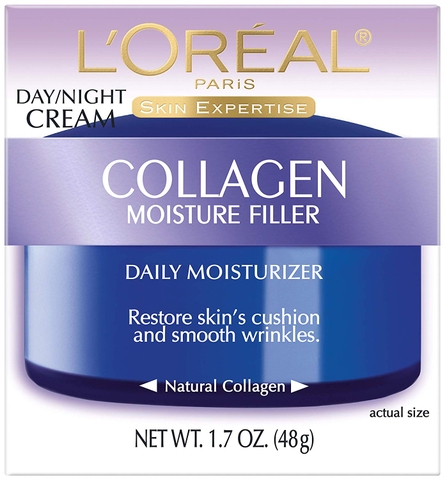 Kem dưỡng và tái tạo da bị lão hóa ngày đêm L'Oreal Paris Collagen Face Moisturizer Day and Night Cream