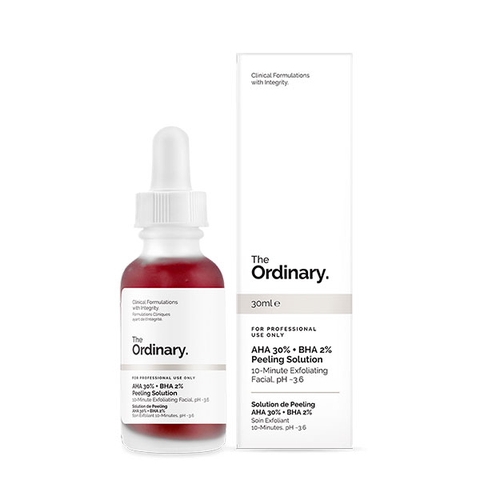 Serum tẩy tế bào chết The Ordinary AHA 30% + BHA 2% Peeling Solution