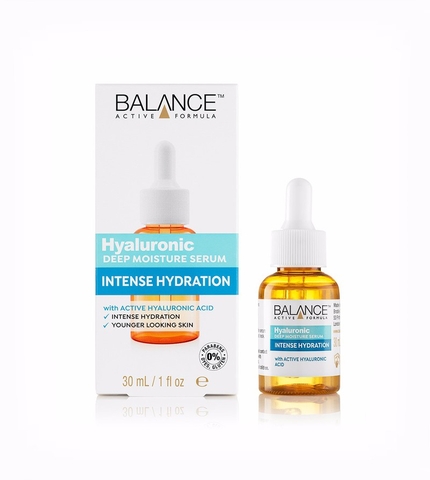 Serum cấp ẩm sâu Balance Hyaluronic Deep Moisture Serum Intense Hydration - 30ml