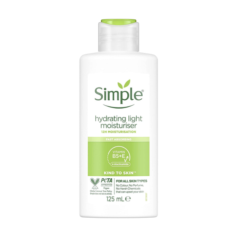 Kem Dưỡng Ẩm Simple Kind To Skin Hydrating Light Moisturiser 125ml