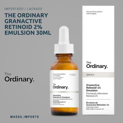 Sữa dưỡng chống lão hoá cao, không dị ứng The Ordinary Granactive Retinoid 2% Emulsion 30ml