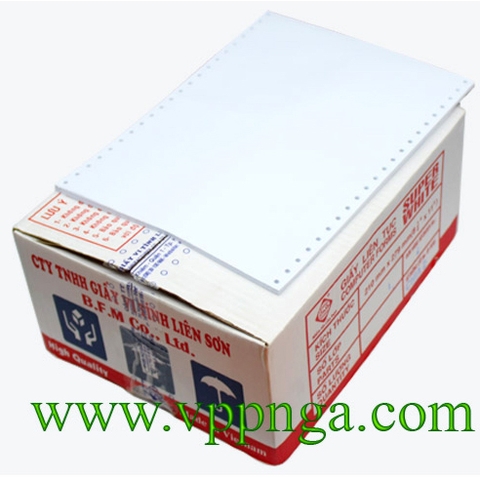 Giấy liên tục (240x279mm) 1 liên, Liên sơn