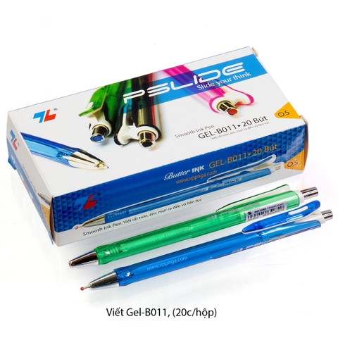 Viết Gel-B011, (20c/hộp)