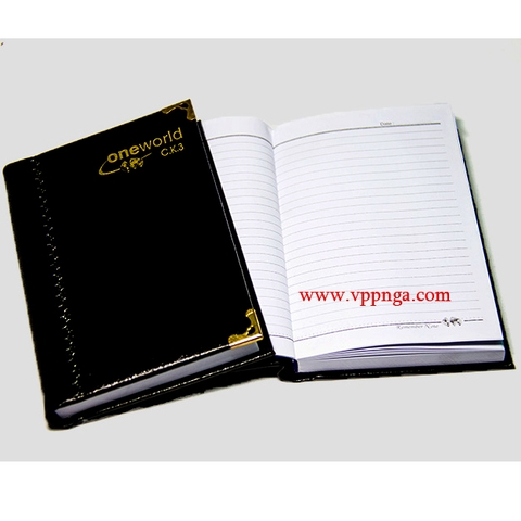 Sổ da CK3 DÀY, kích thước (10x15)cm = 200 trang (1 cuốn)