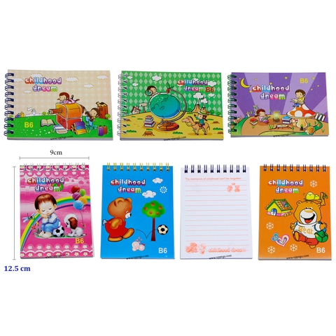 Sổ lò xo B6, Childhood dream