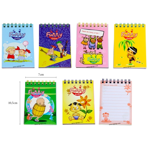 Sổ lò xo nhỏ, Funny