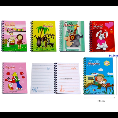 Sổ lò xo A6, Happiness