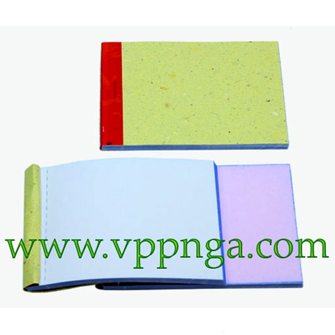 Sổ cùi xé 2 liên trung (8x12)cm (10c/lốc)