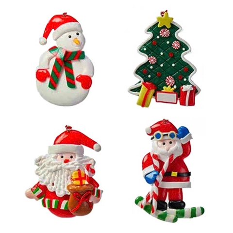 Ông Noel Ôm Túi Quà (5.5x8)cm (2420023)