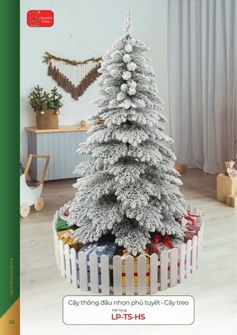 Cây thông đầu nhọn phủ tuyết - cây treo (Changchiia 2026) (Catalogue trang 39)