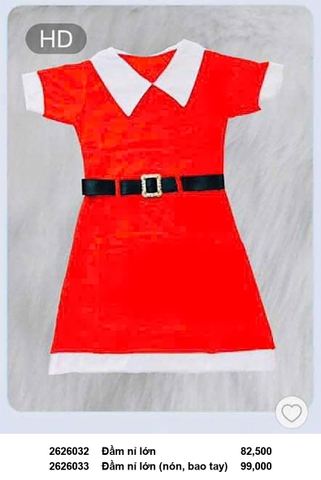 Đầm nỉ lớn - Trang trí Noel 2026
